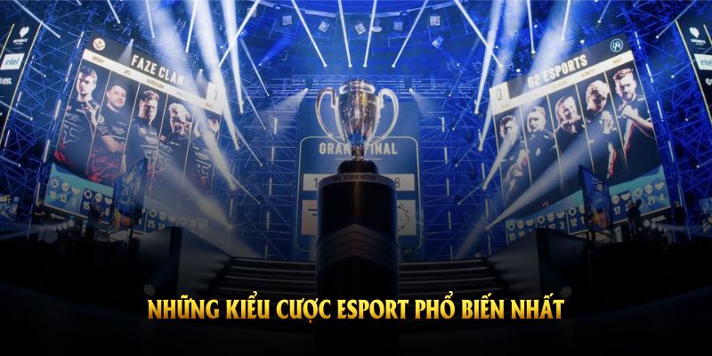 Những kiểu cược Esport phổ biến nhất tại sảnh SBOTOP bạn cần nắm rõ